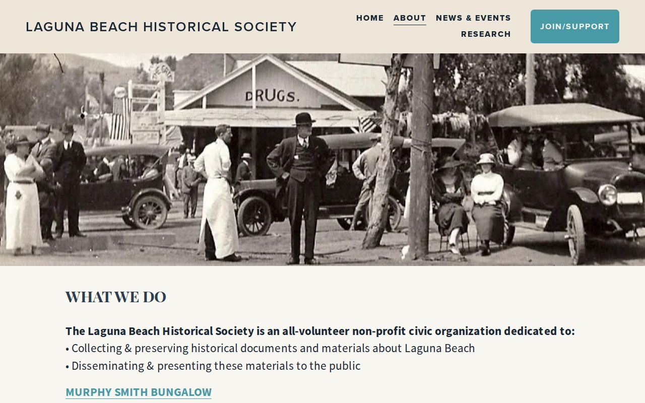Laguna Beach city directory Historical Society collections